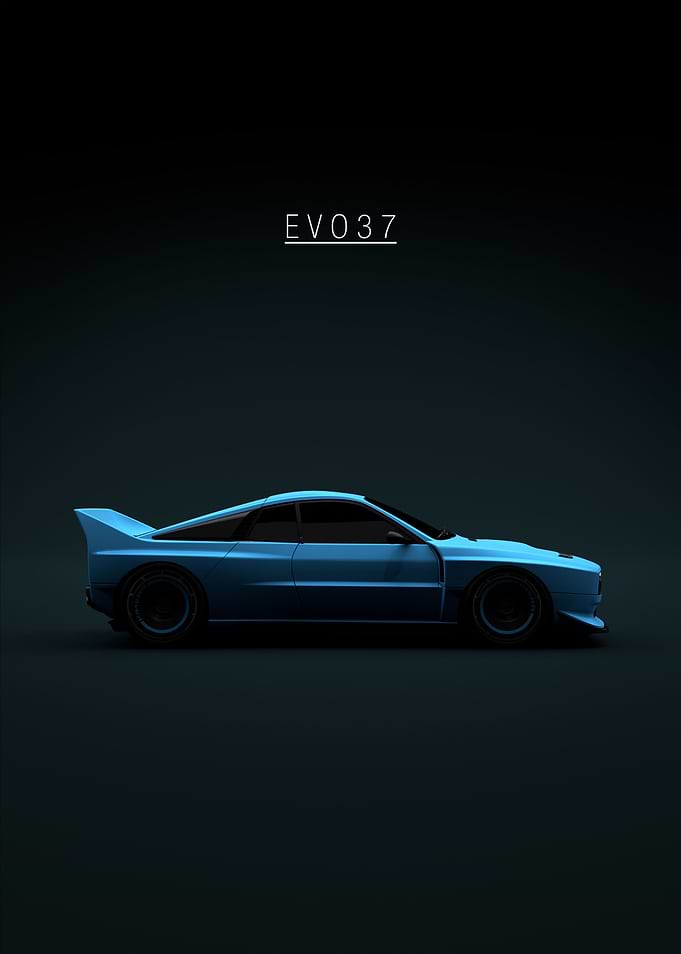 Lancia Kimera EVO37 Blue