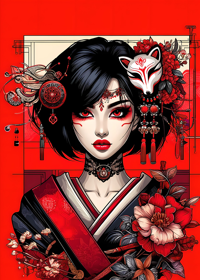 The passionate Geisha