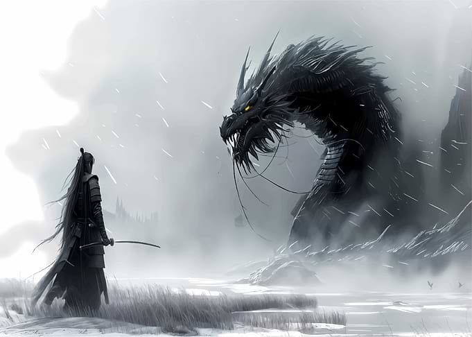 Dragon vs Samurai