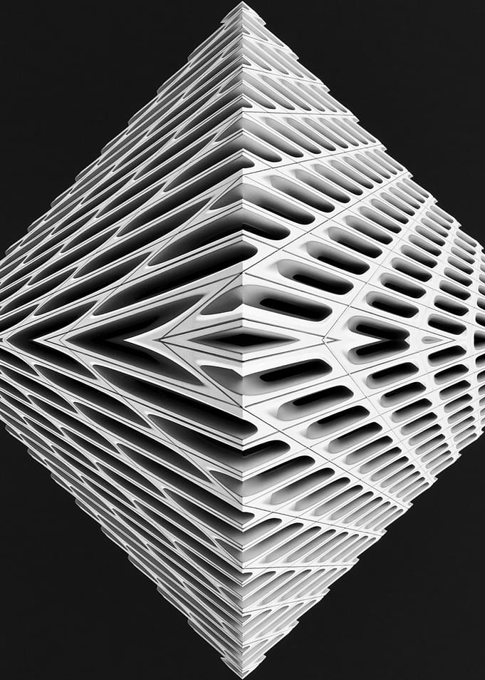 Geometric Cheese 12