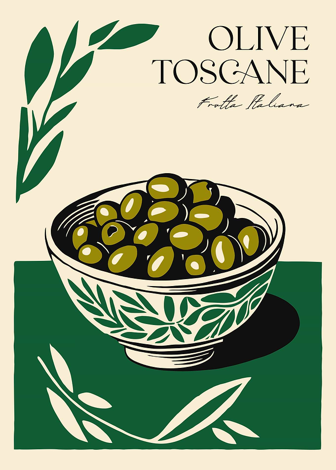 Green Italian Olives