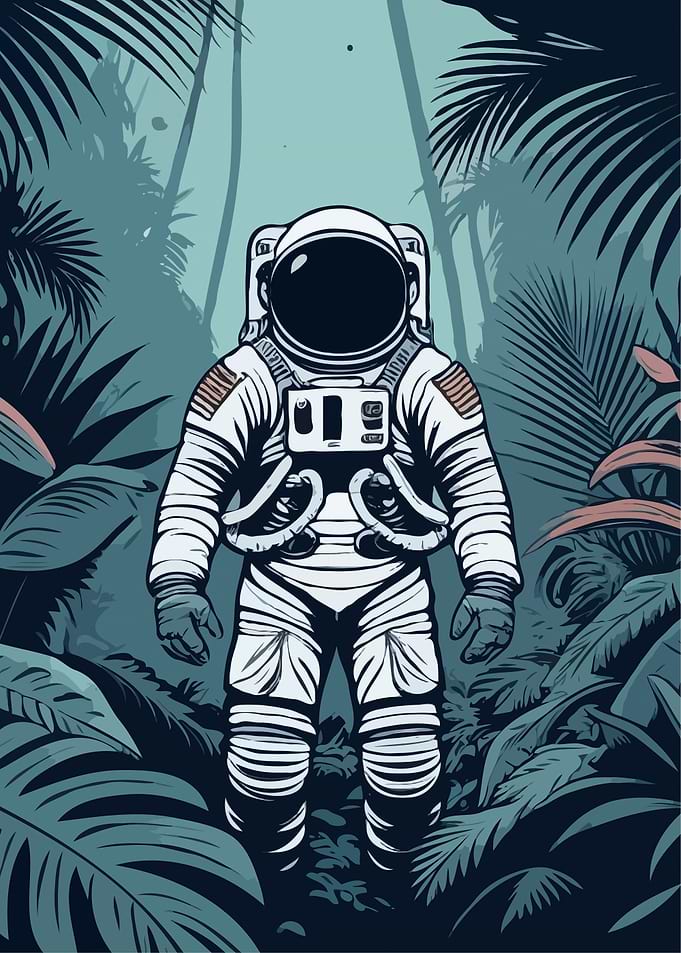 Jungle Astronaut