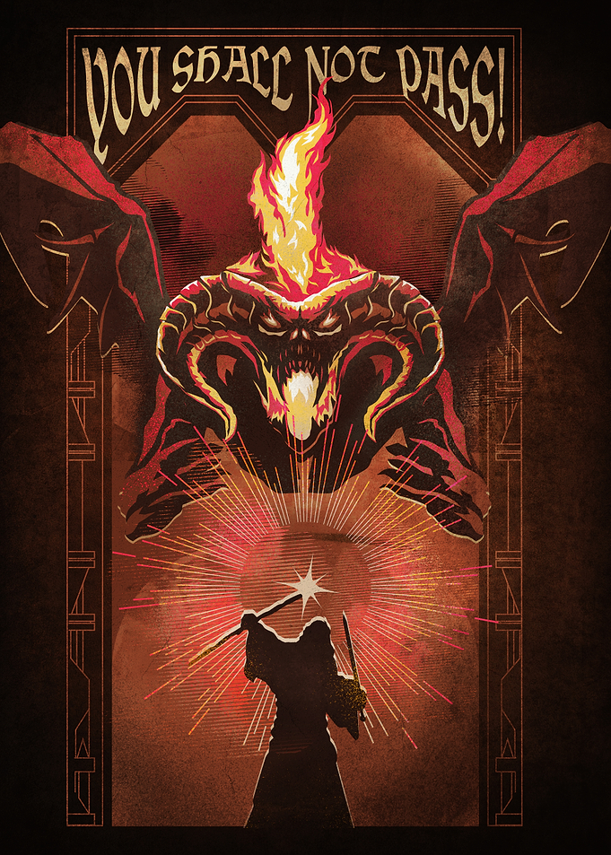 You Shall Not Pass Graphic