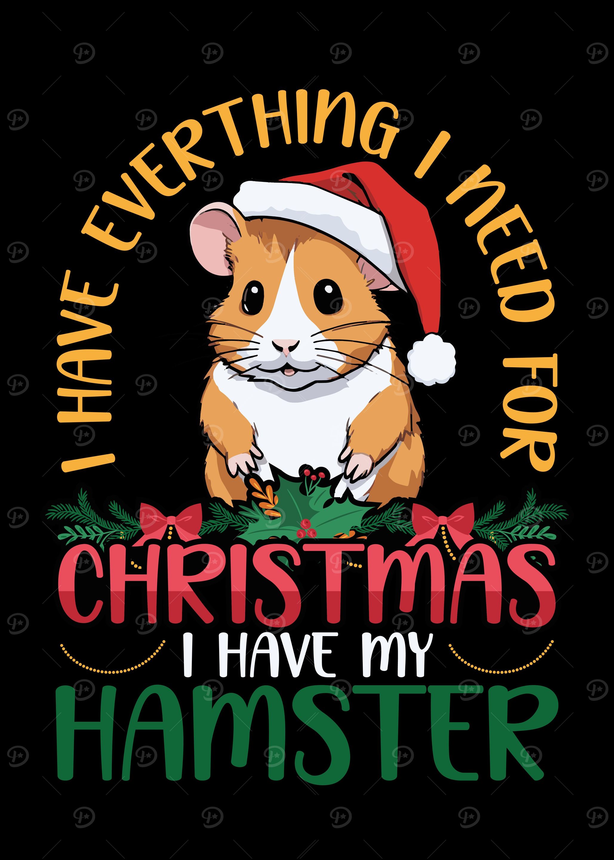 I have my hamster