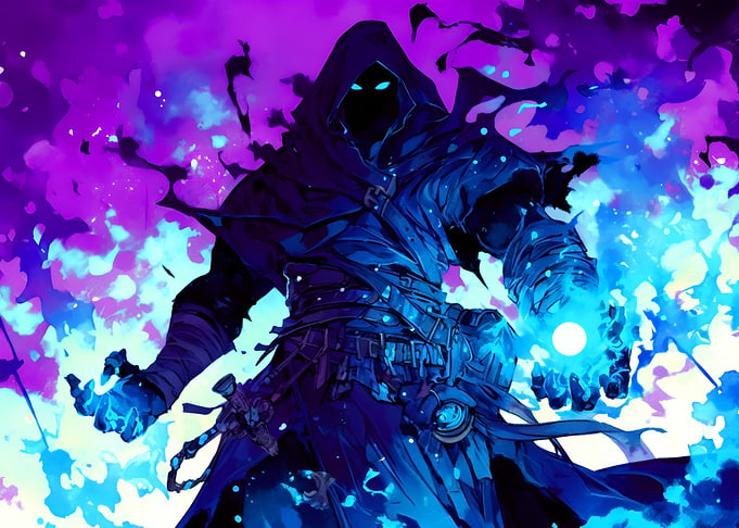 Magic Energy Dark Sorcerer