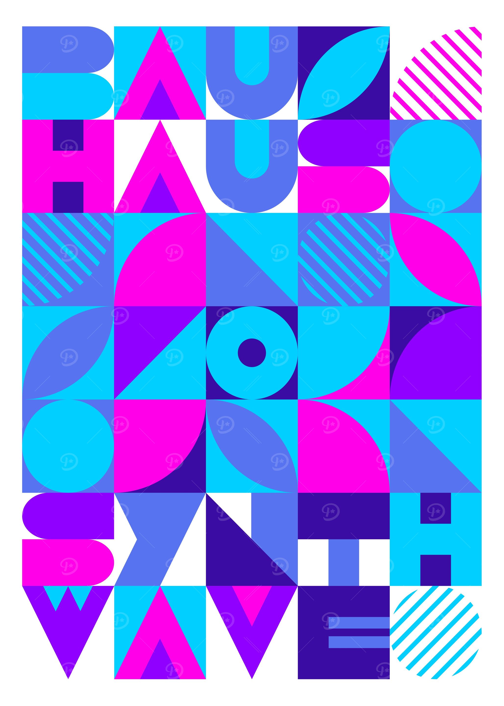 Bauhaus Synthwave