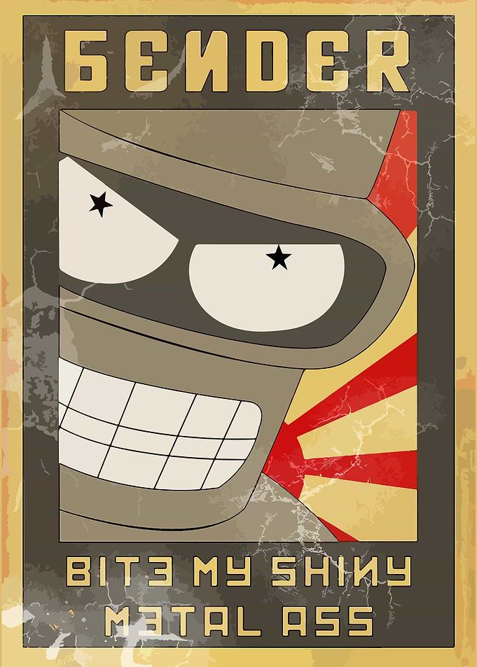 Futurama Robot Retro