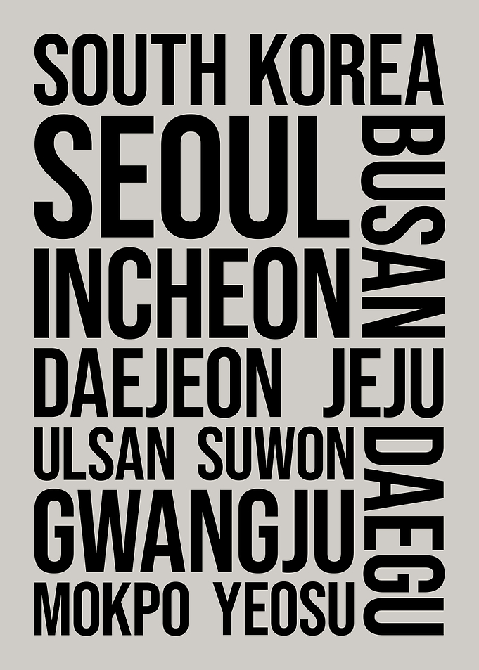 South Korea Cities Art