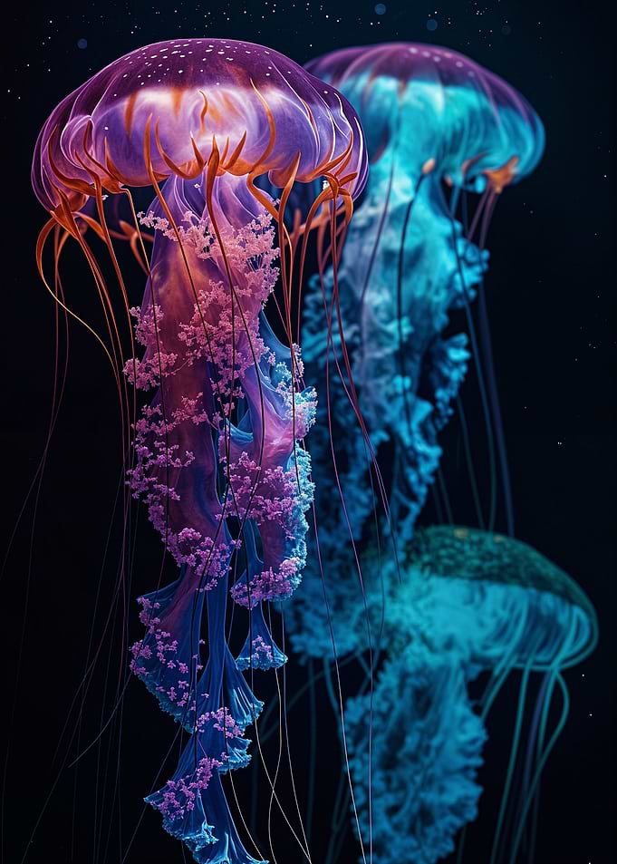 Blue Jellyfish