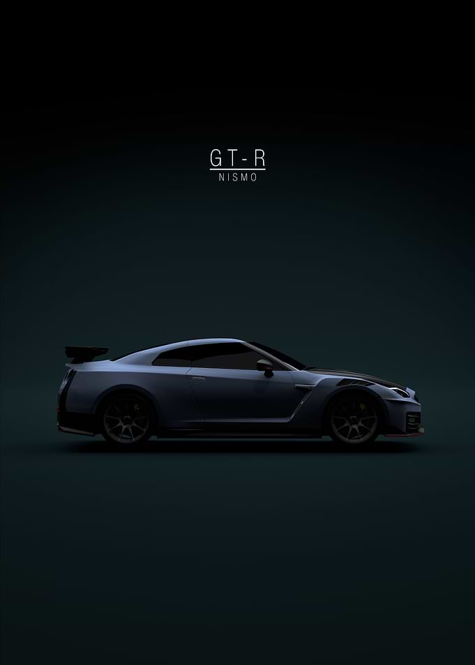Nissan GTR Nismo 2024 blue