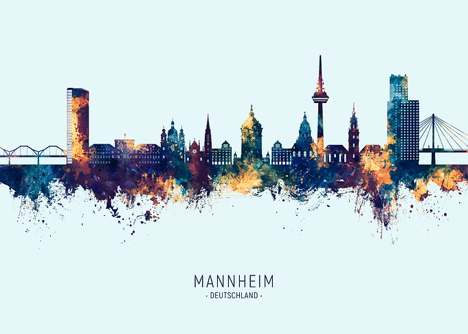 Mannheim Skyline