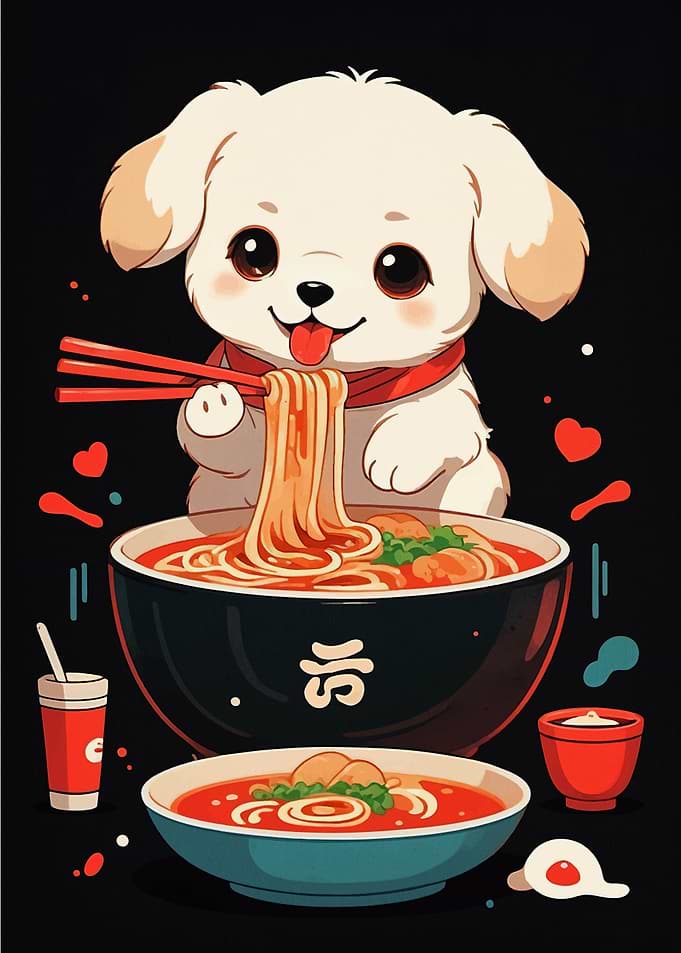 Dog Ramen Japan