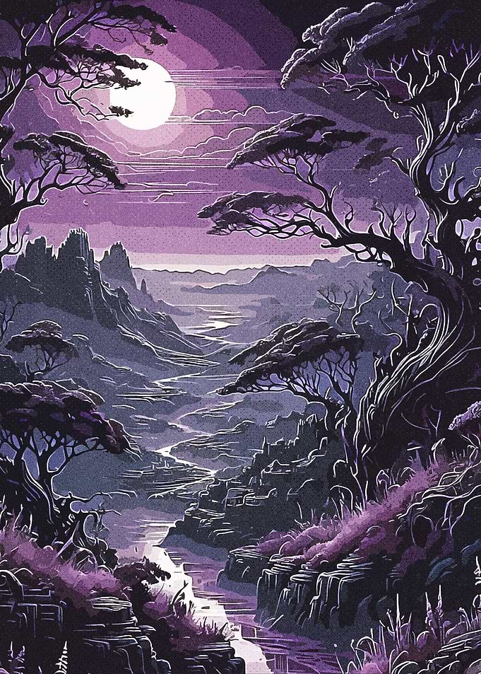 Purple Forest