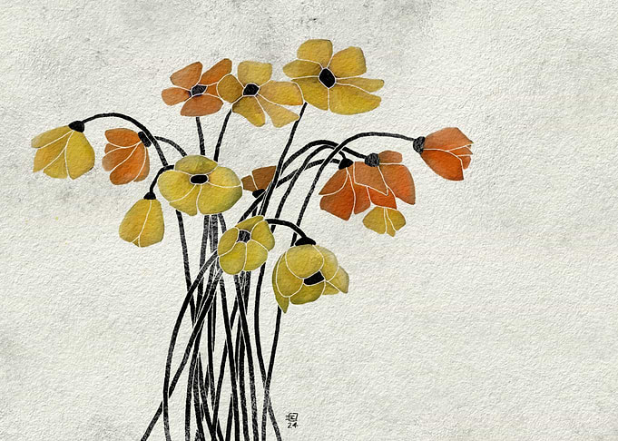 Yellow flowers