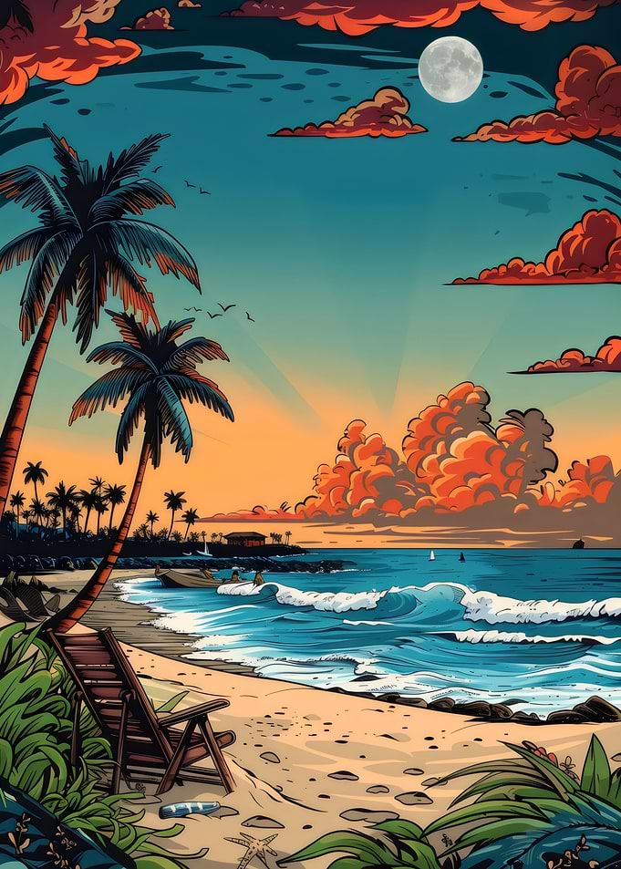 Sunset Beach Bliss