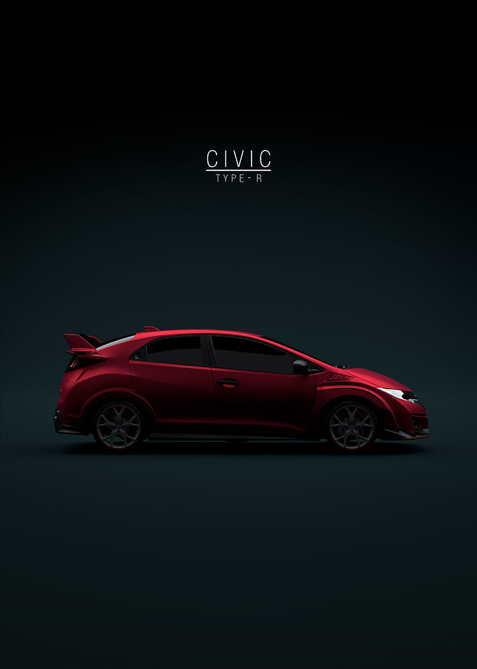 Honda Civic Type R FK2 Red