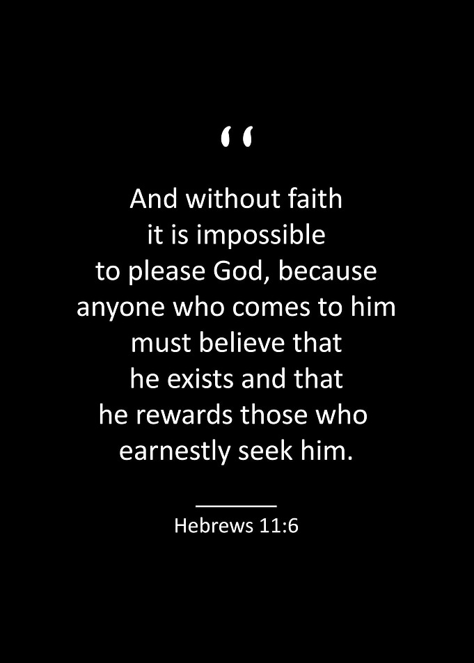 Hebrews 11 6