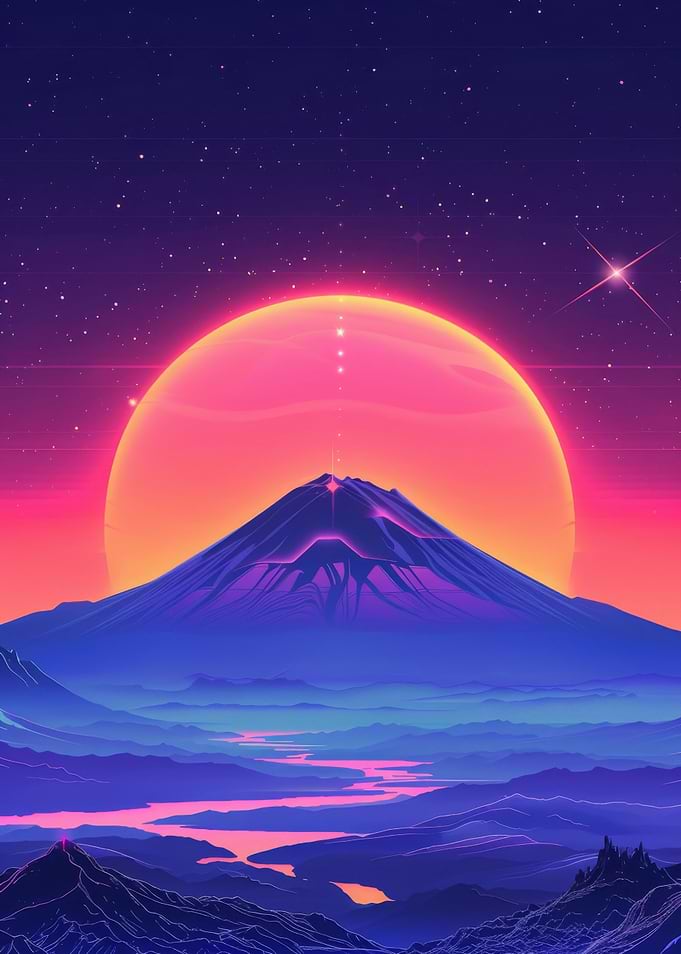 Landscape Retro