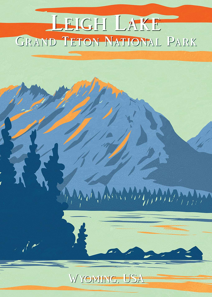 Leigh Lake Grand Teton