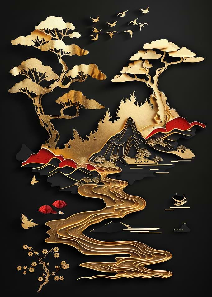 Gold Trees