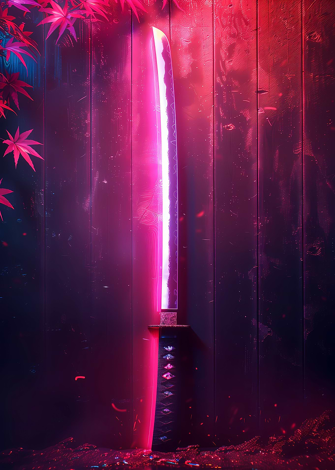 Neon Katana