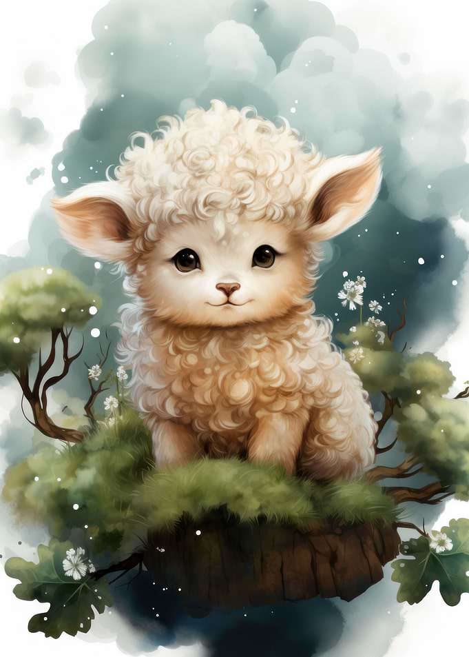 Baby sheep
