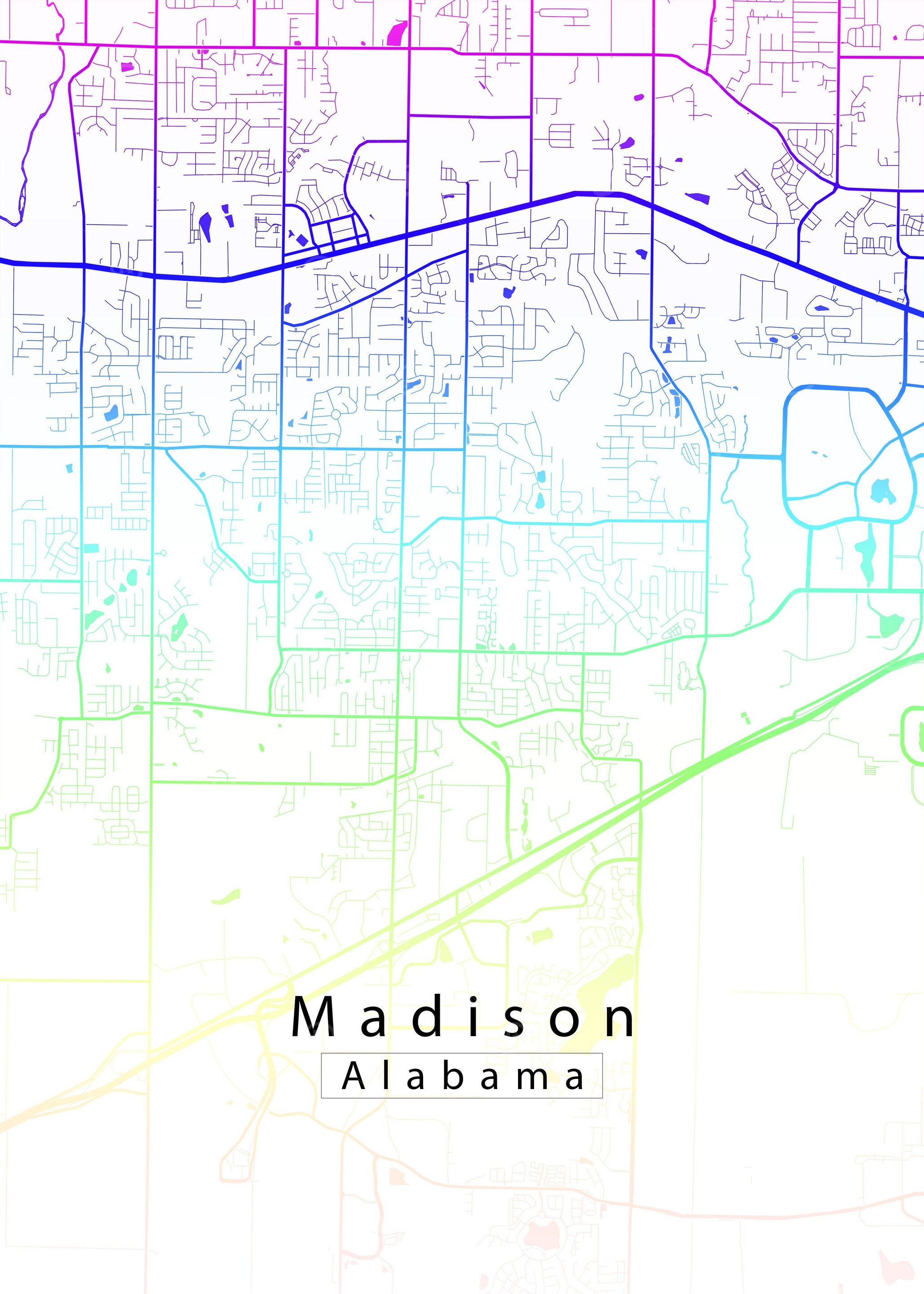 Madison Alabama City Map