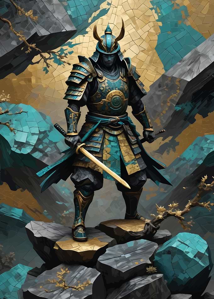 Samurai Warrior Kintsugi