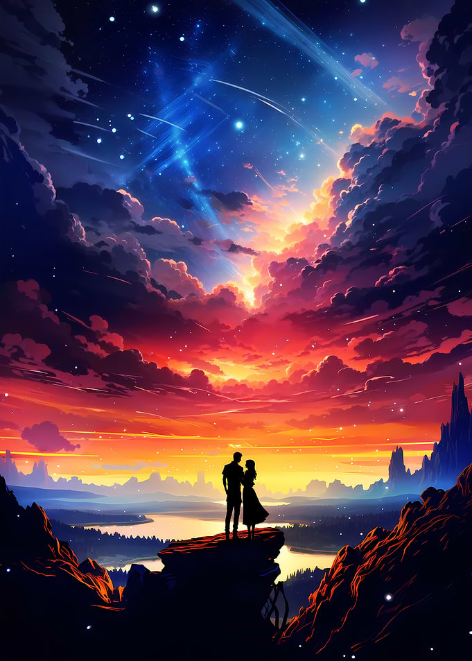 Stellar Love Sunset