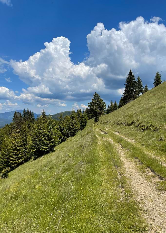 Hike to a blue sky