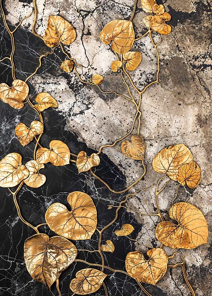 Vintage Gold Pothos Vines