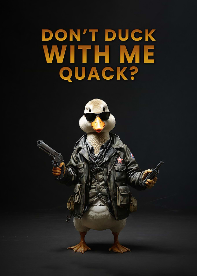 Dont duck with me