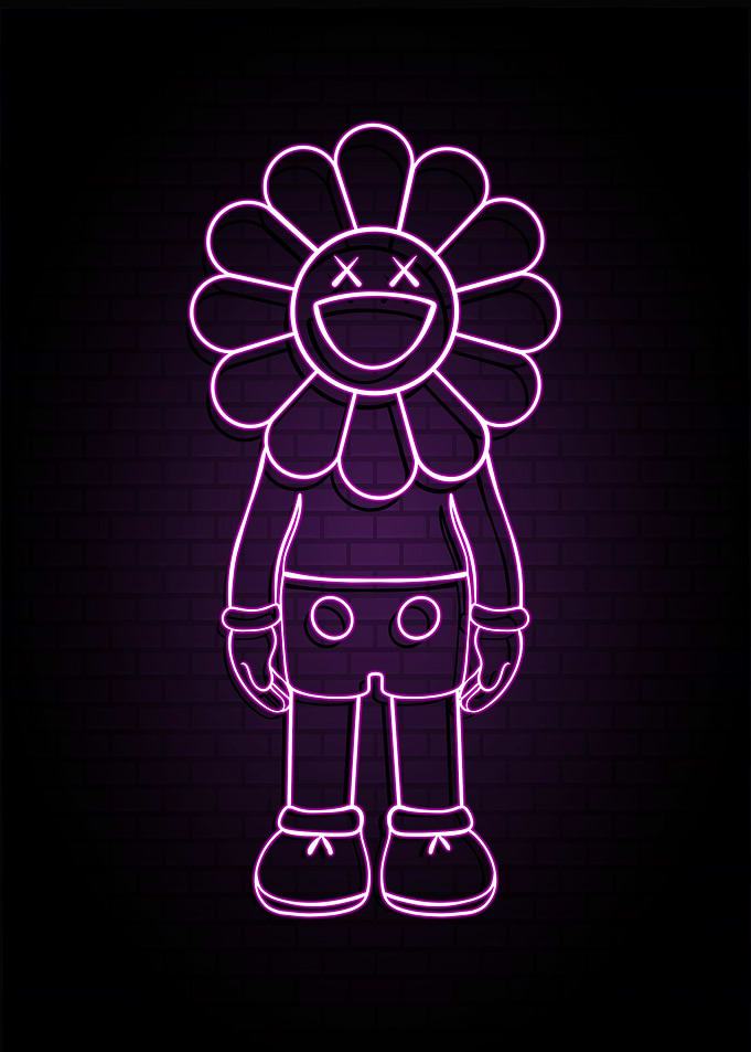 Flower kaws