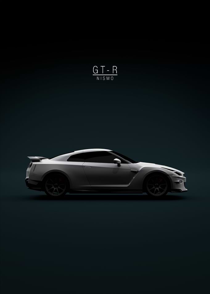 Nissan GTR 2024 White