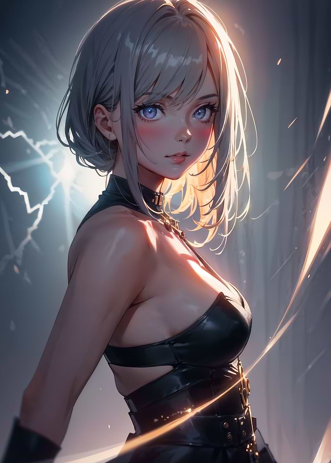 Anime girl Asuka