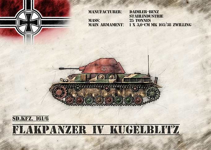 Flakpanzer IV Kugelblitz
