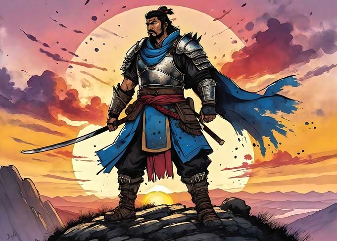 Manchurian Warrior at Dawn
