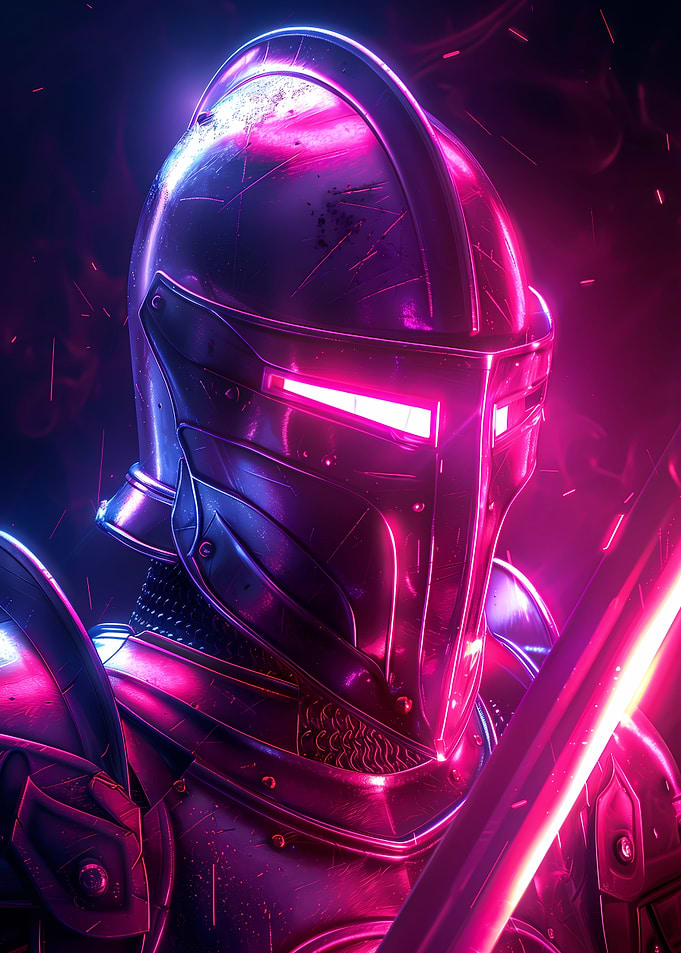 Neon knight