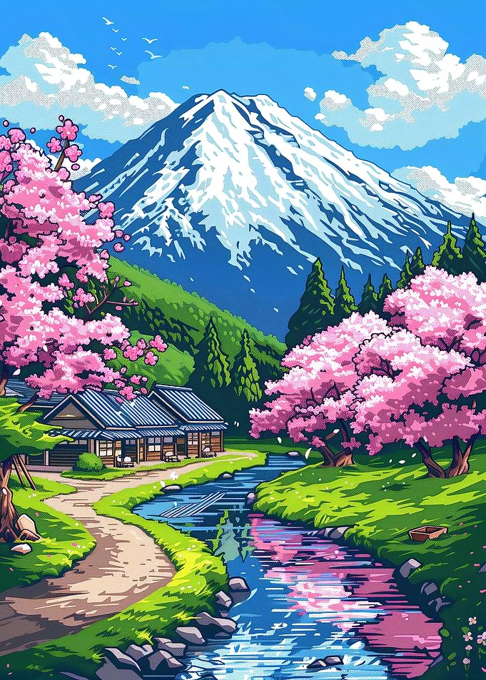 Mount Fuji Landscape