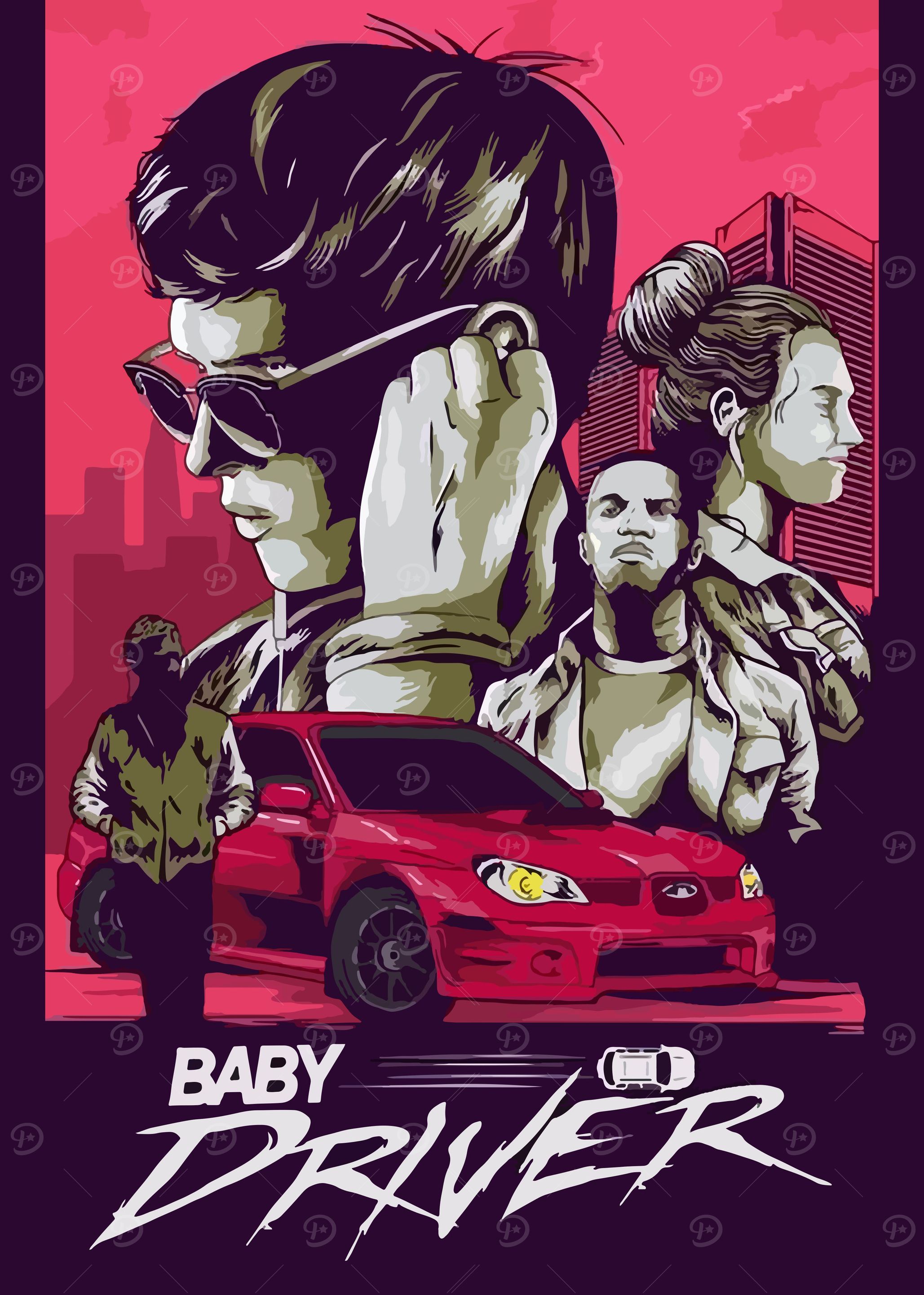 cars baby driver car movie