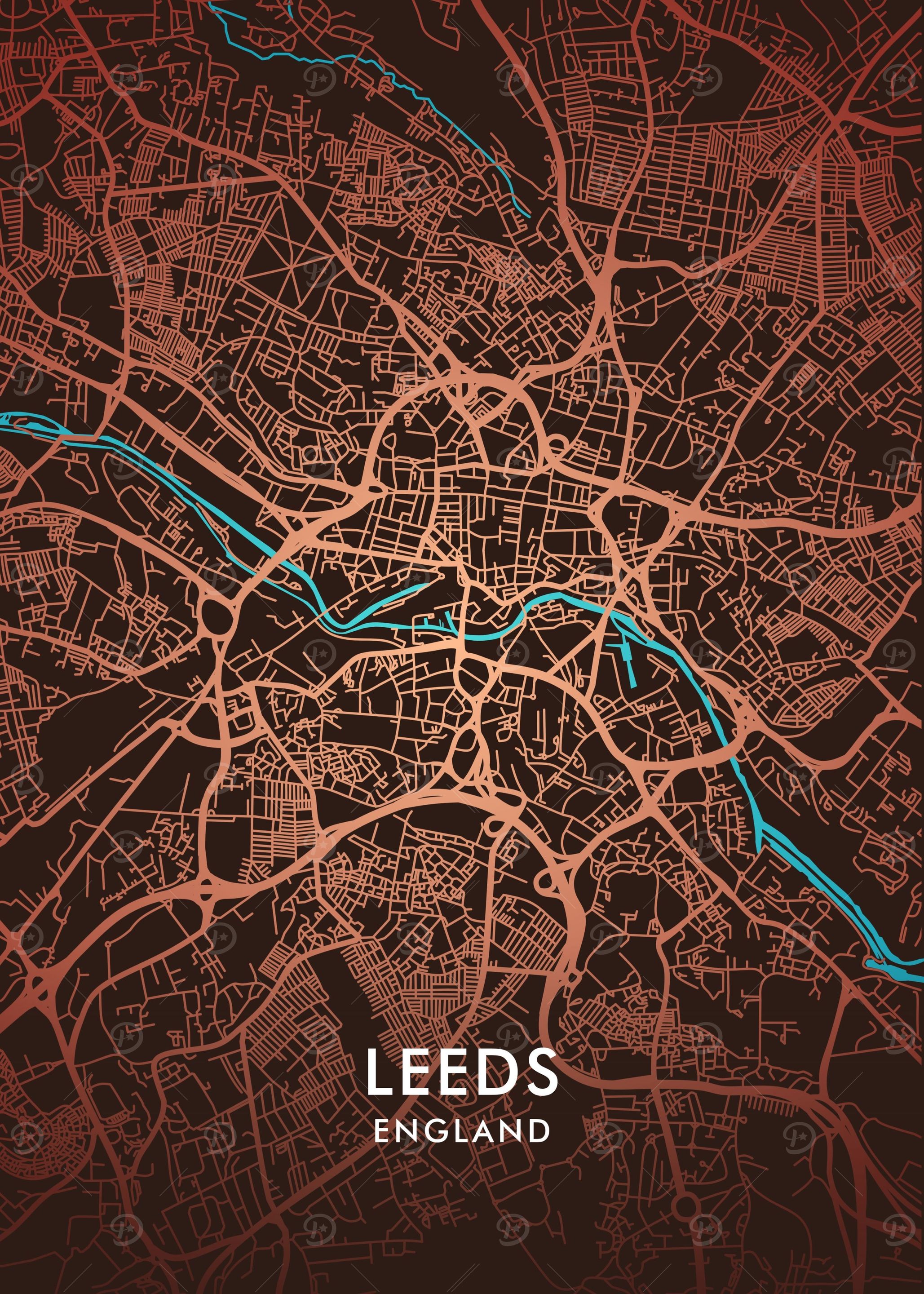 Leeds City Map