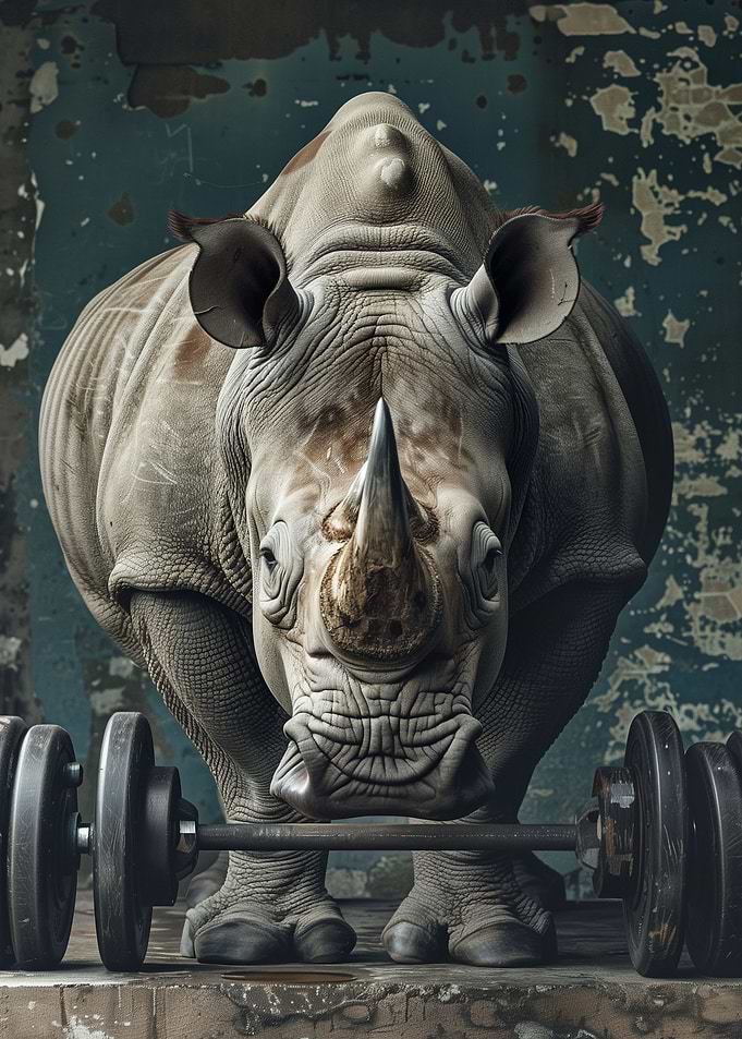 Rhino Fitness Muscles Gym