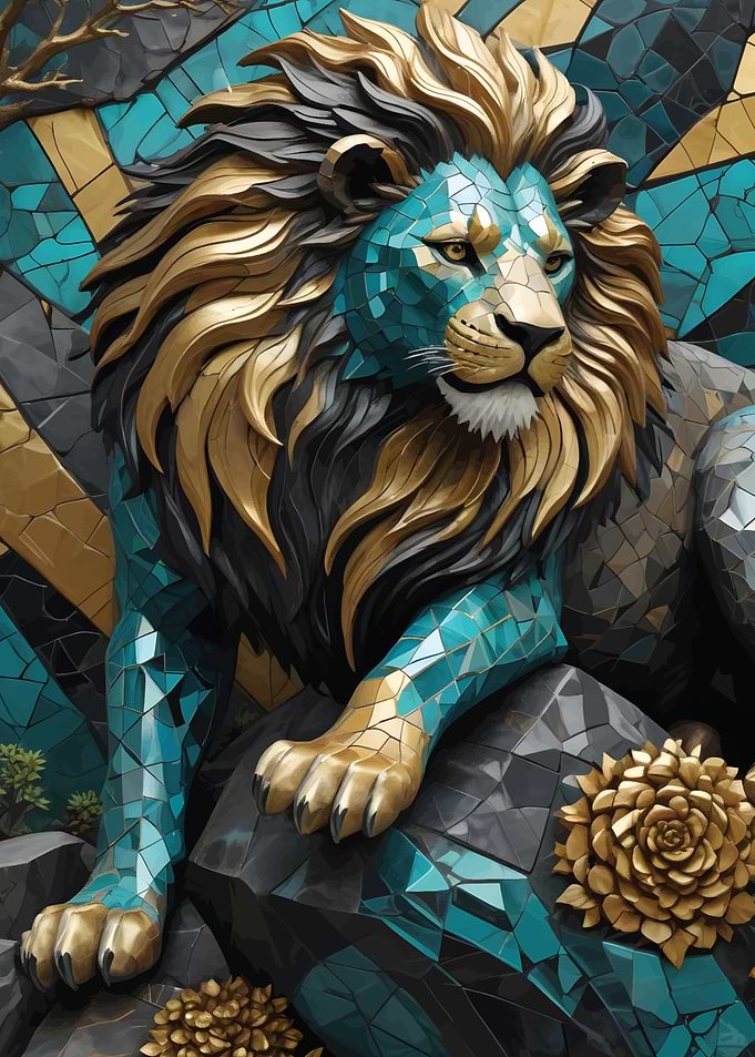 lion Kintsugi