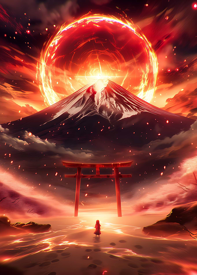 Japanese Desert Firestorm