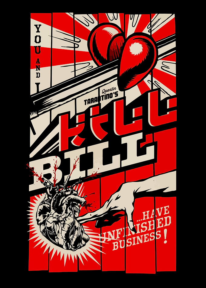 kill bill as retro movie