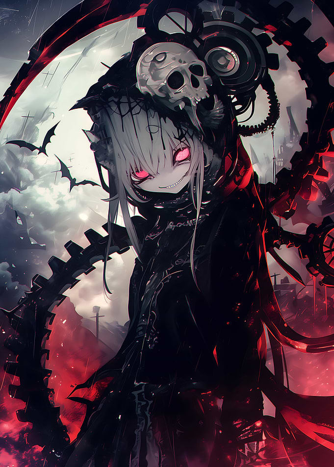 Anime Deadly Moon Vampire