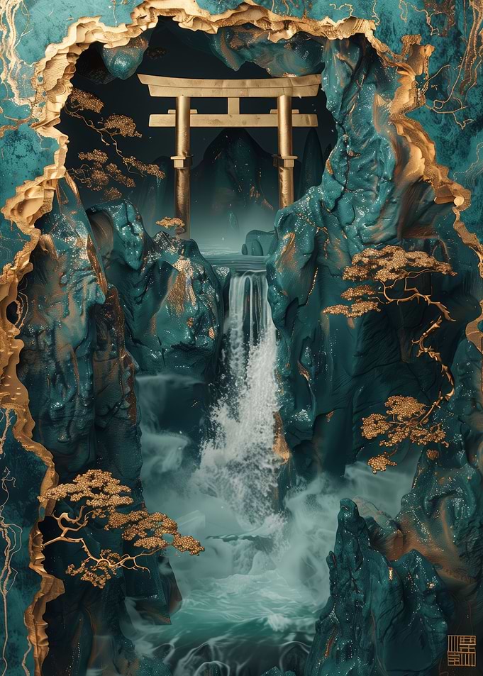 Kintsugi Torii Gate