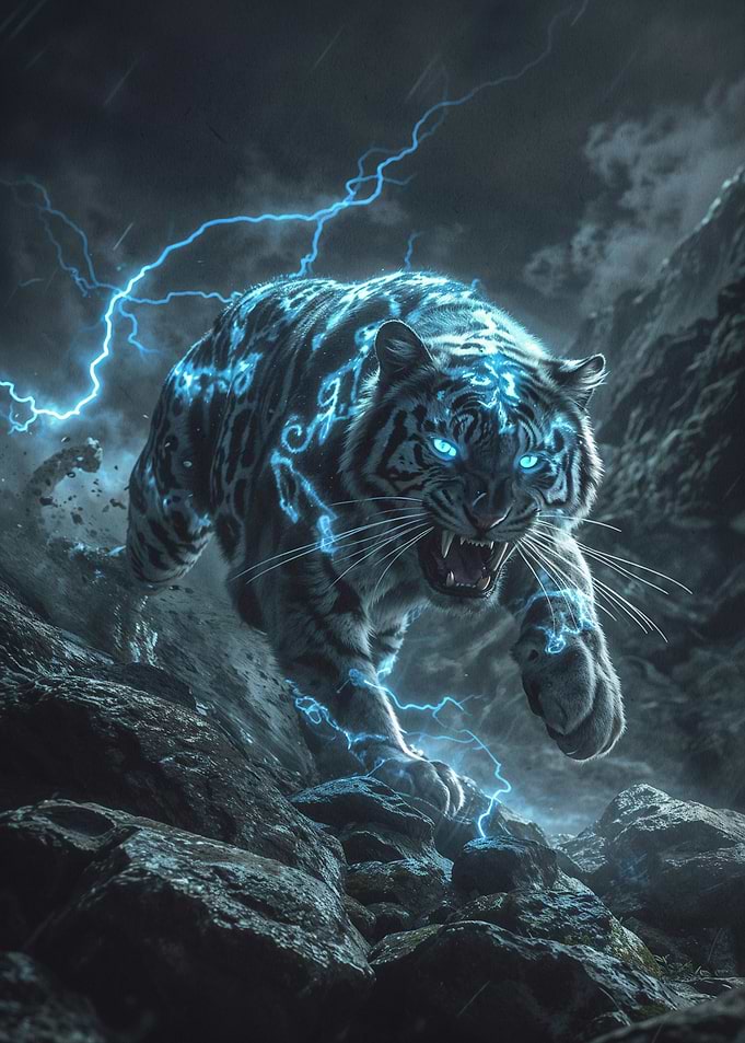 Glowing Thunder Tiger