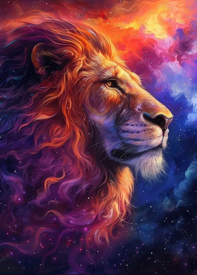 Cosmic Lion