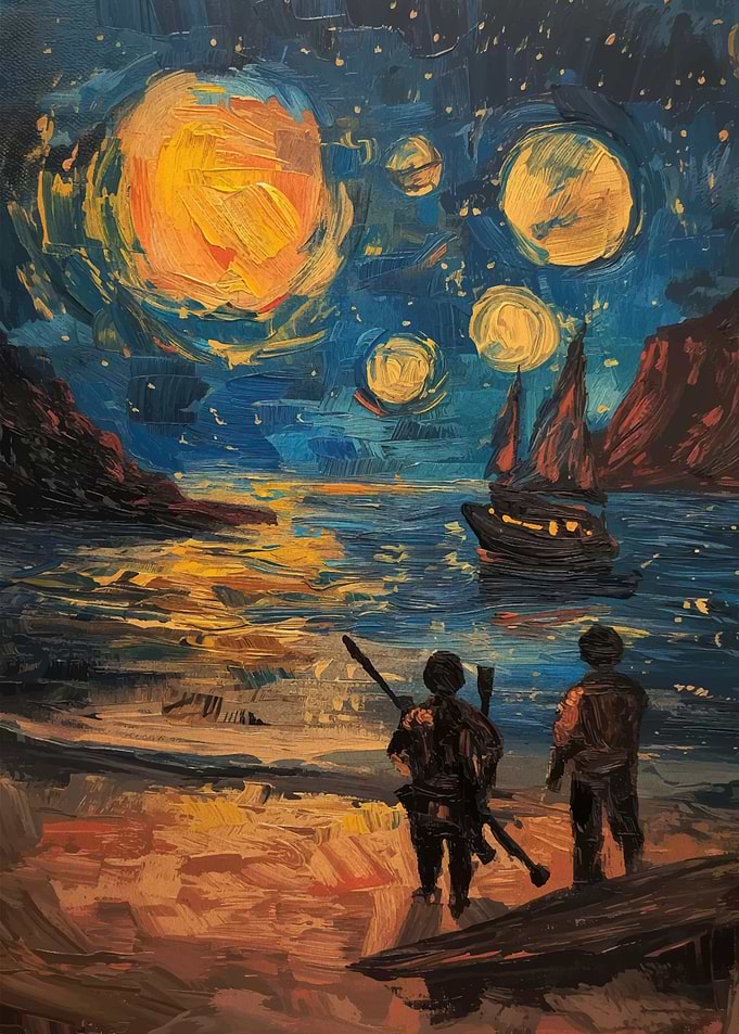 Starry night van gogh